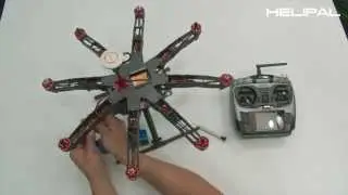 How to Bind AT9 Radio Controller with Storm Drone 8
