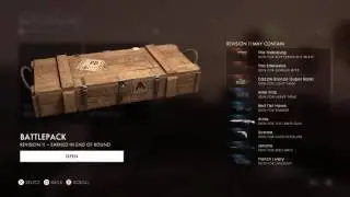 Battlefield 1 Battlepack opening (Revision 11)