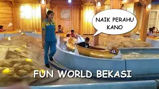 NAIK PERAHU KANO DAN KERETA MINI DI FUN WORLD METROPOLITAN MALL BEKASI