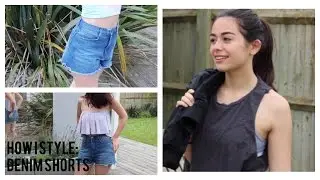 LOOKBOOK How I Style: Denim Shorts for summer| Noo