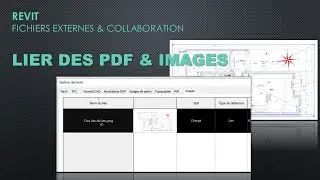 Lier des PDF et images dans Revit