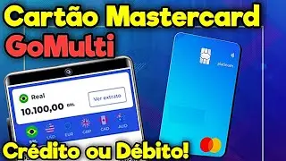 Novo banco digital e cart&atilde;o Mastercard Platinum Gomulti com investimento