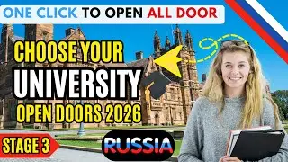 How to Select the Right University for Open Doors Russia Scholarship 2025 | Step by Step Guide