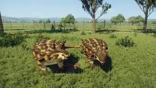 Courtship, Nesting, Eggs, and Baby Ankylosaurus — Prehistoric Kingdom