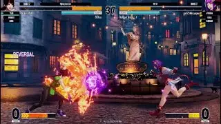 Yuri/Robert/King vs Athena/Kula/Shermie : King of Fighters XV Draft Versus