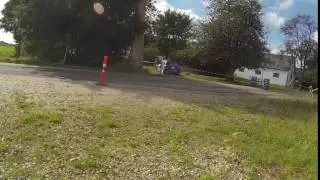 Minirally syd rally Midtjylland 10/9-16 pr&oslash;ve 2 Renault Clio