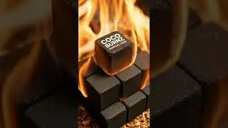 🔥 COCO BURNZ 25mm &mdash; Pure Coconut Heat | Smoke Free Power! #cocoburnz #experiment #cookingbbq #grill