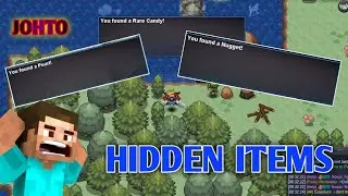 Hidden Item Locations in johto | Pokemon revolution online | ashish171