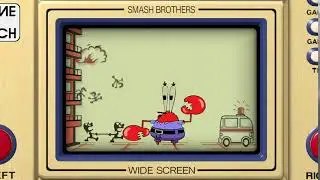 Smash Bros Ultimate Flat Zone 2 Dancing Mr. Krabs