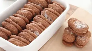 Dacquoise Chocolat ｜ HidaMari Cooking