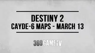Destiny 2 IO Treasure Map Locations (Cayde-6 Treasure Maps 13/03 - 20/03 - Week #28)