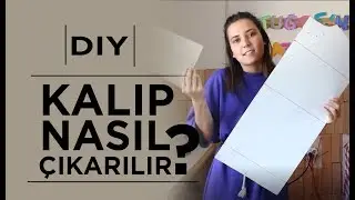DIY  | T-SHIRT KALIBI NASIL ÇIKARILIR ? | T-SHIRT KALIBI ÇIKARTTIM!