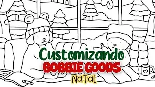 COLORINDO BOBBIE GOODS CUSTOMIZADO PARA O NATAL | PINTE COMIGO