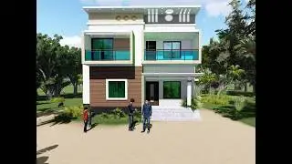 Low Budget Duplex House Design | Modern Duplex Plan with Balcony| কম খরচে ডুপ্লেক্স বাড়ি 😍