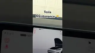 Tesla Maintenance be like 👽 #shorts #tesla #teslaev #ev #teslatips #futuristic #future #teslacheck