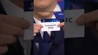 AWKWARD moment at the Champions League Draw&hellip;