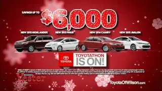Toyotathon is on at Hubert Vester Toyota