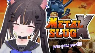【METAL SLUG X】cat with a gun!?