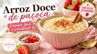 Arroz doce de paçoca cremoso | Geleia de morango na maquina de fazer pão
