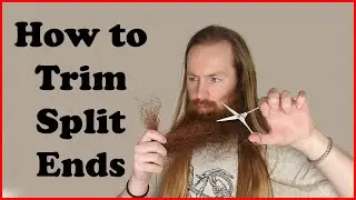How To Trim Beard Split Ends