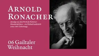 06 Gailtaler Weihnacht – Arnold Ronacher Hörbuch