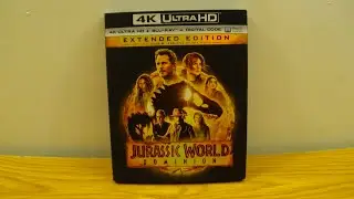Jurassic World Dominion (4K/blu-ray unboxing)