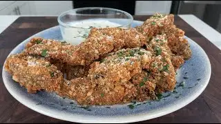 Fried Portobello Mushrooms