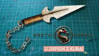 Scorpion's Kunai Dagger (Throwing Spear) From Mortal Kombat 🐉