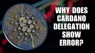 Why Does Cardano Delegation Show Error? Troubleshooting Tips!