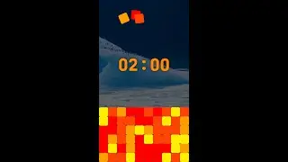 2 Minute Timer ⏳ ASMR Falling Bricks Countdown #198