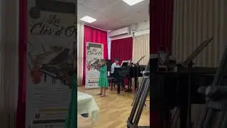 Ch. Dancla. Variations on the theme of Pacini  op. 89. Neta Wertman, violin