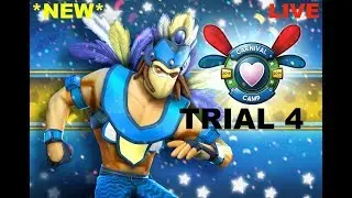 🔴 COMPLETING TRIAL 4! CARNIVAL CAMP 2019 UPDATE | RESPAWNABLES