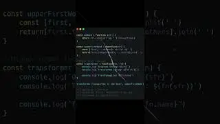 Higher-Order Functions in JavaScript: Unleash the Power of Functional Programming #shorts