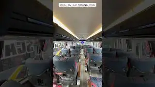 Bus double decker terbaru milik po Adhi prima rute Jakarta Palembang