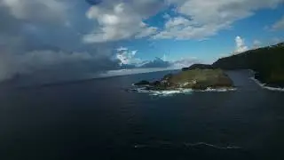 Breathtaking FPV Drone Flight: Ocean Sunrise to Hidden Rock