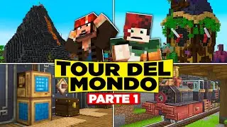 Erenblaze REAGISCE al mio MONDO di MINECRAFT ITA - Parte 1