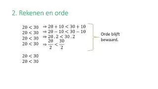 Ordening van reële getallen