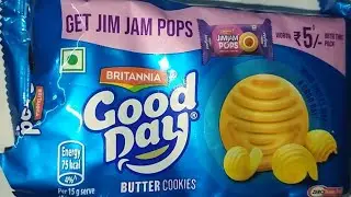 Britannia Good Day Biscuit 🍘😊 // Butter cookies// Good Day Biscuits