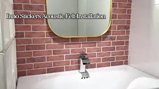 INNO STICKERS Acoustic Felt Installation | Step-by-Step DIY Tutorial