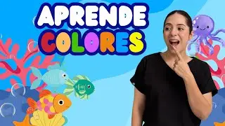Aprende los Colores con Abi 🌈 | Primeras Palabras para niños | Spanish learning for toddlers