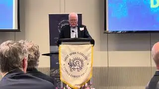 Tom Cooper of City in Focus Foundation Vancouver  introducing Fr. Greg Boyle SJ Homeboy Industries