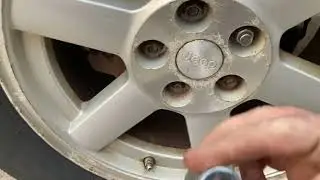 How to remove a wheel lock without a Key tool