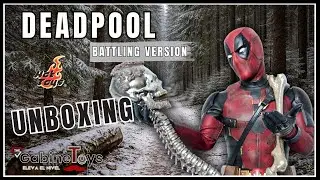 ⚔️ UNBOXING Deadpool Hot Toys 1/6 🔥 Battling Version | Figura Marvel | &Uacute;ltimas Unidades #hottoys