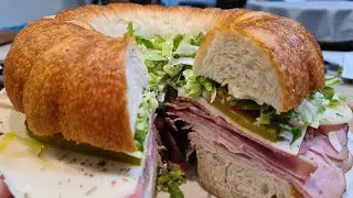BEST Cold Cut Sandwich in a Bundt pan (Bundtwich)