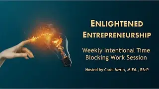 Start Your Week With Intention | Weekly Time Blocking & DMO Work Session