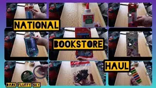 National Bookstore haul .......*Rain background* (@nbsalert ) (8-2-22)