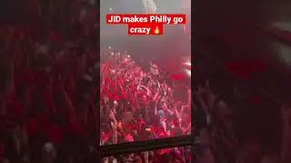 JID performs Stick in Philly and crowd goes crazy at the Fillmore 3/1/2023