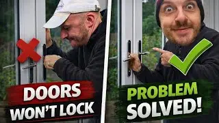 Французские двери плохо закрываются? Посмотрите это видео в первую очередь.