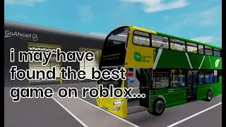 I May Have Found The Best Game On Roblox...