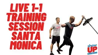 1-1 Training Session Santa Monica LIVE | Show Up Fitness Where Great Personal Trainers Are Made